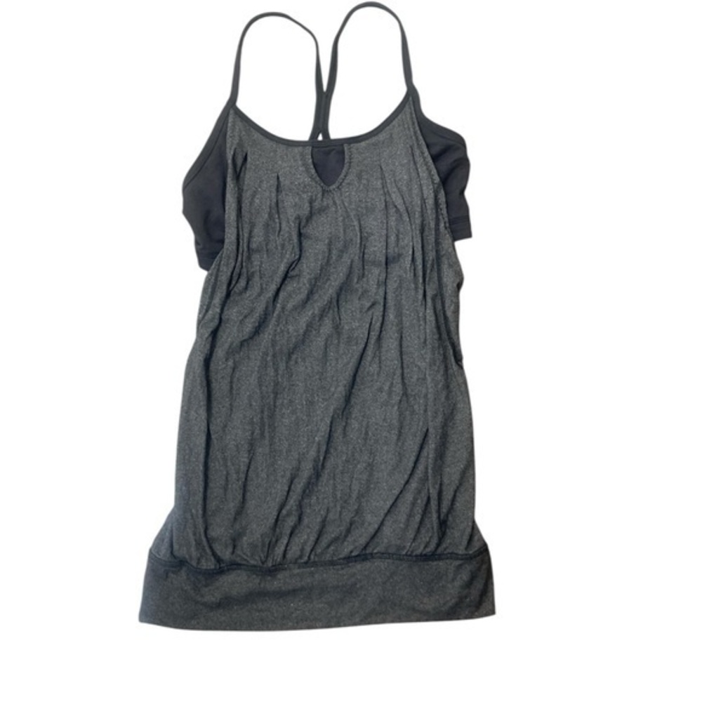 Lululemon athletica Gray Sleeveless Athletic Top size 4